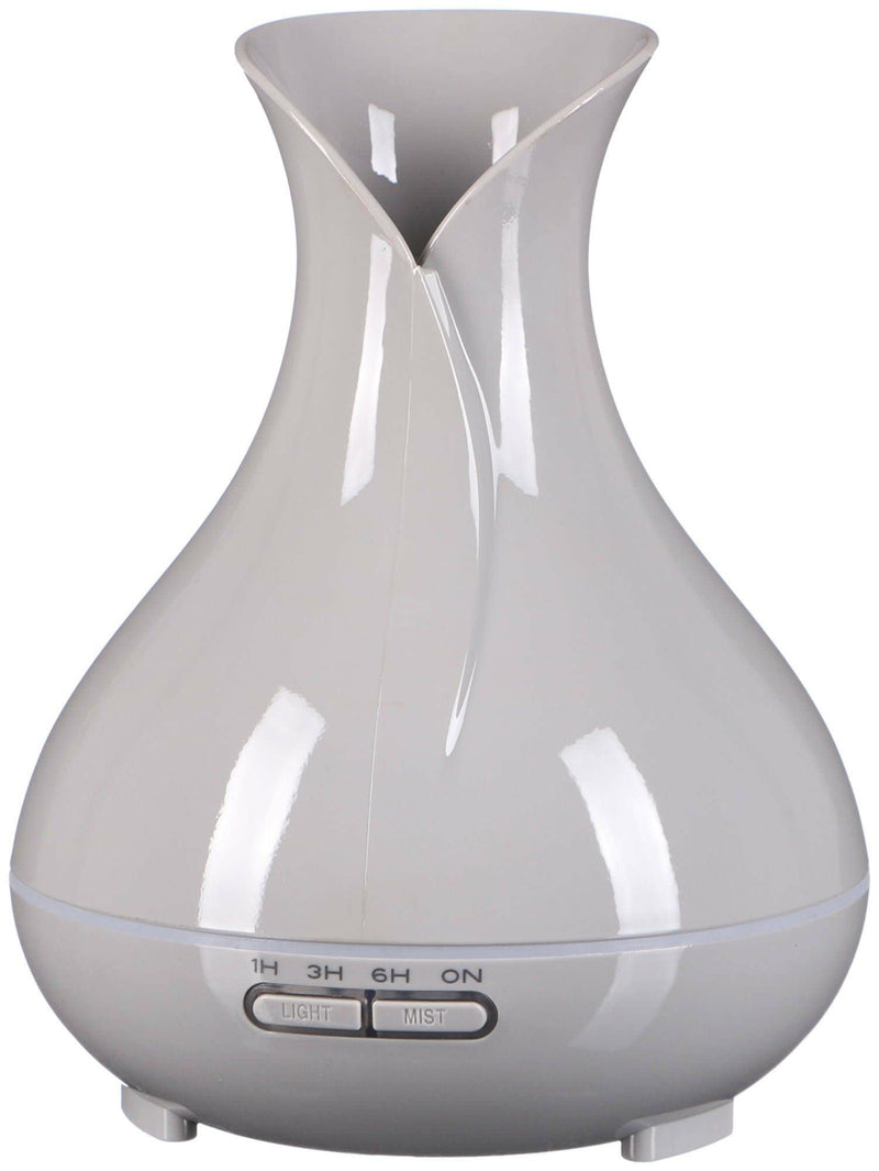 Sixtol Vulcan Aroma Diffuser Light Gray Wood 350 Ml Ultrasonic Humidifier For Humidification And Fragrance Of Home, Bedroom, Office Aromatherapy For Essential Oils - NewNest Australia