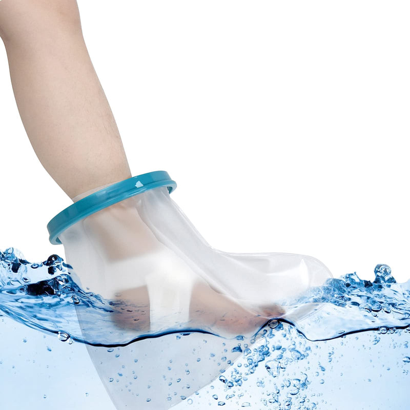 Shower Protection Foot Non-Slip Bandage Protection Waterproof Cast Protection For The Shower, Plaster Protection Foot Hold, Reusable, Plaster Bandage Protection Waterproof For Foot, Ankle (S) - NewNest Australia