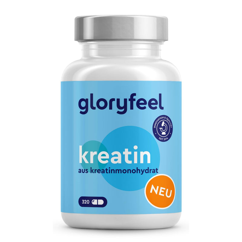 Creatine Capsules - 320 Pieces For Effective Strength Training * With 3,412 Mg Creatine Monohydrate, Of Which 3,000 Mg Pure Creatine Per Day - Mesh Factor 200, High Dose And Carefully Laboratory - NewNest Australia