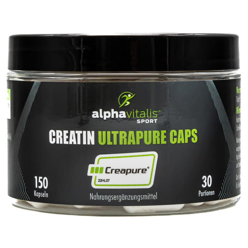 Creatine Creapure capsules - 100% Creapure Caps high dosage - creatine ...