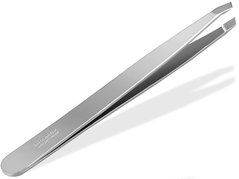 Tweezers From Solingen Slanted Plucking Tweezers Hair Plucking Tweezers Made In Germany Solinger Eyebrow Tweezers Flat Tweezers Made Of Stainless Steel For Plucking Hair For Men And Women - NewNest Australia
