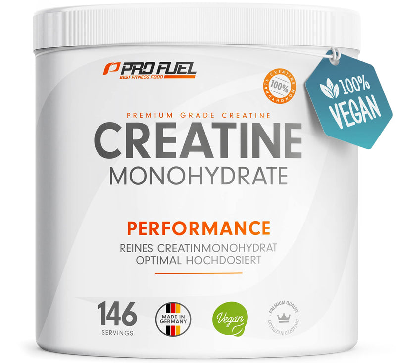 Creatine Monohydrate Powder 500 G - Creatine Monohydrate In Micronized Quality - Creatine Monohydrate Optimal High Dose - Pure Creatine Powder Without Additives, 100% Vegan - For 146 Uses - NewNest Australia