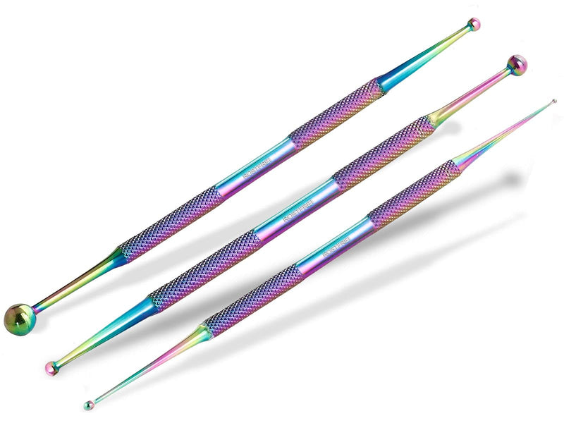 Set Of 3 Acupressure Pens, Diameter 1/2-3/7-5/10 Mm, Massage Pens, Acupuncture Pen, Point Finder, Titanium Stainless Steel, Brand Quality From Specialist Retailers - NewNest Australia