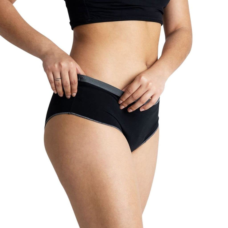 Menstrual Panties Black/Grey Fullness Flow 1XS - NewNest Australia