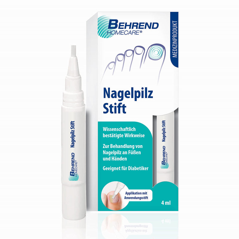 Behrend Homecare - nail fungus pen for quick nail fungus treatment for fungal infections - polish for fingernails and toenails - medical product with scientifically proven effectiveness - NewNest Australia