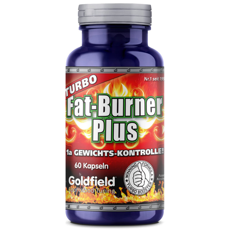 Goldfield Turbo Fat-Burner Plus Fat Burner Complex With Garcinia Cambogia High Dose, Turmeric, Nutmeg, Basil, Coriander, Saffron And More, Appetite Suppressant And Slim Booster Extreme, 60 Capsules - NewNest Australia