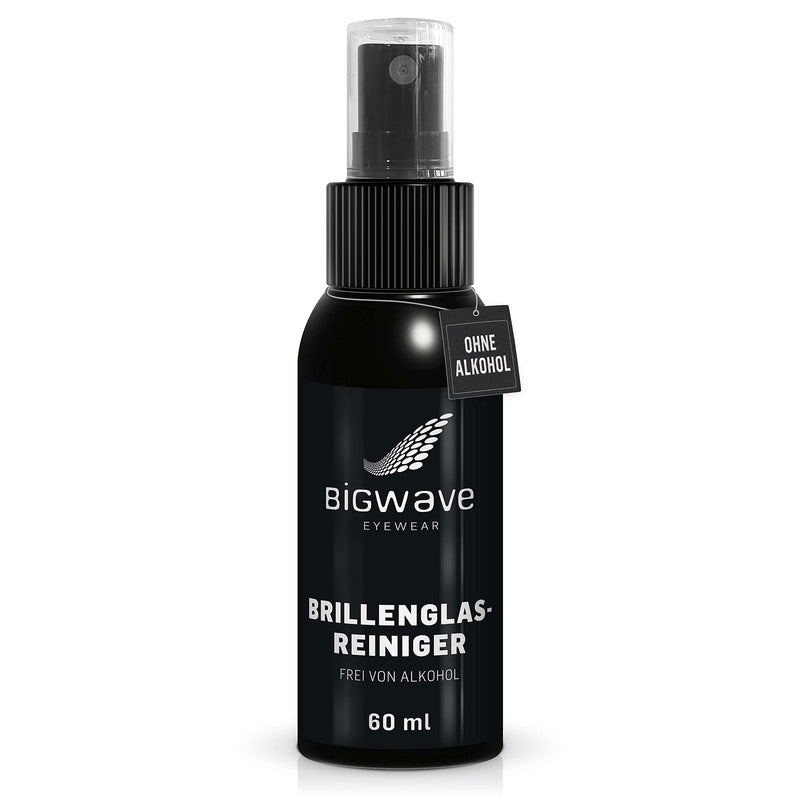Bigwave Glasses Cleaner For Streak-Free And Gentle Cleaning Of All Glasses Without Alcohol - 60 Ml Premium Glasses Cleaning Spray Also Perfect For Sports Glasses, Iphones Or Laptops. - NewNest Australia