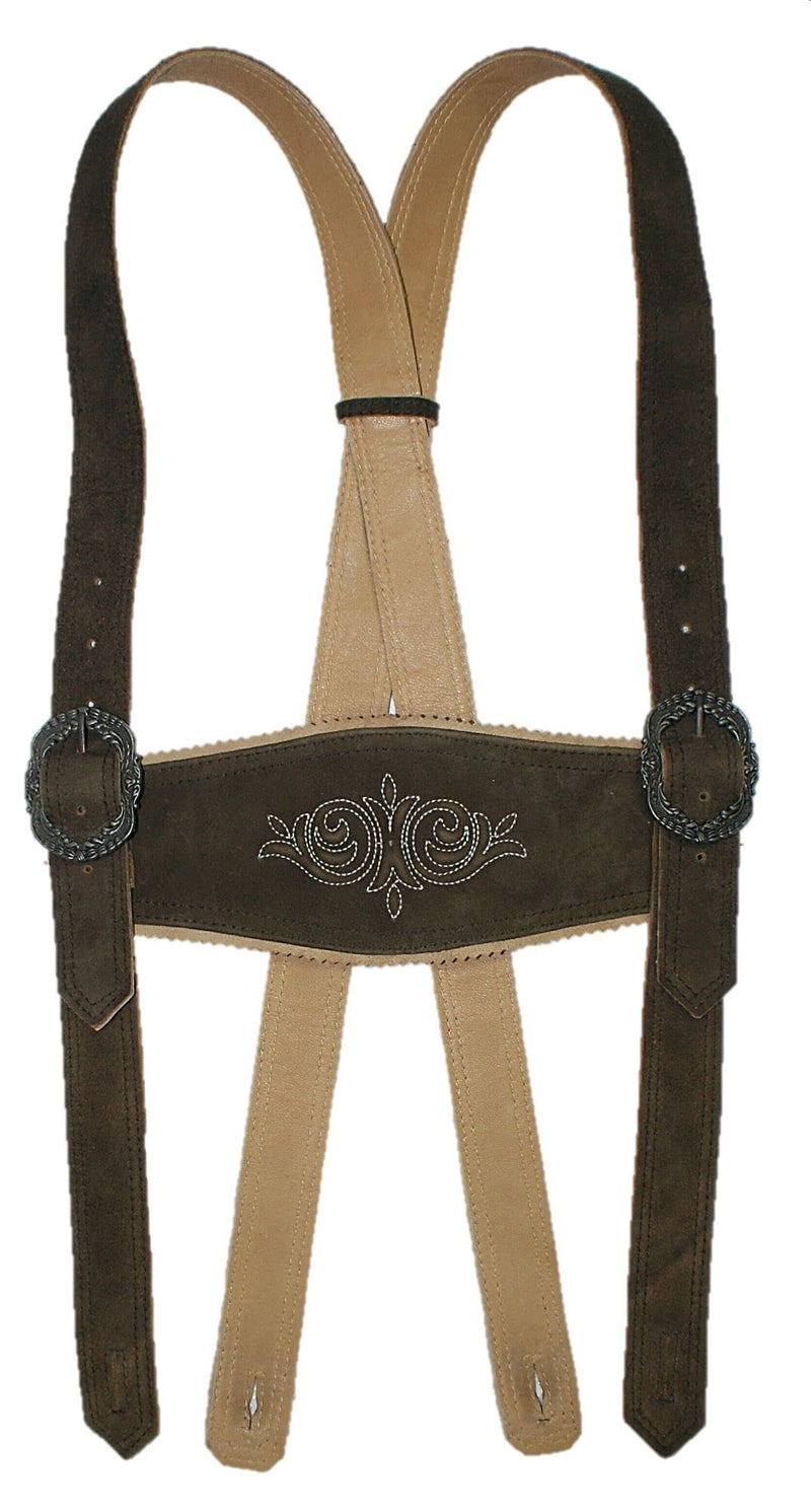 Trachten Mayr,Braces Leather Braces For Leather Trousers Bridge Braces Costume Braces Embroidery Costume Braces Leather H-Shape Embroidered Detachable Braces Suspenders - NewNest Australia
