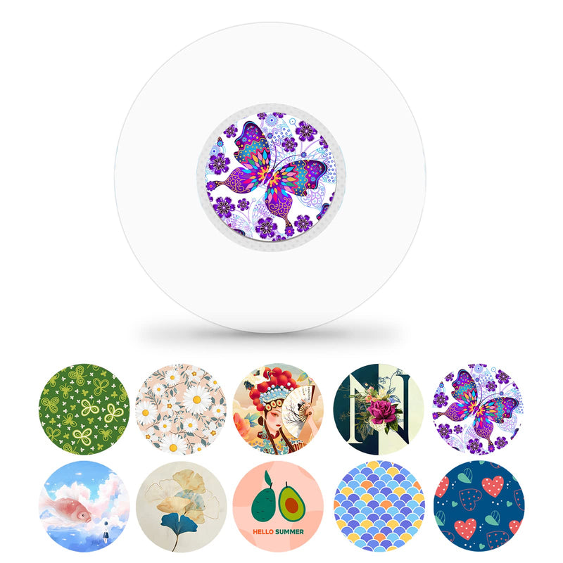 Waterproof Freestyle Sensor Covers For Libre 2 & Libre 2 Sensor Stickers, Total 40 Pieces, Clear Adhesive Plasters, Durable For 14 Days, Latex-Free And Hypoallergenic - NewNest Australia