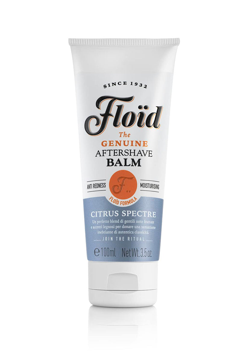 Flo√Ød Citrus Specter Aftershave Balm (100 Ml), Soothing After Shave Balm For Men With Allantoin, Glycerin And Aloe Juice Moisturises, Protects And Regenerates The Skin - NewNest Australia