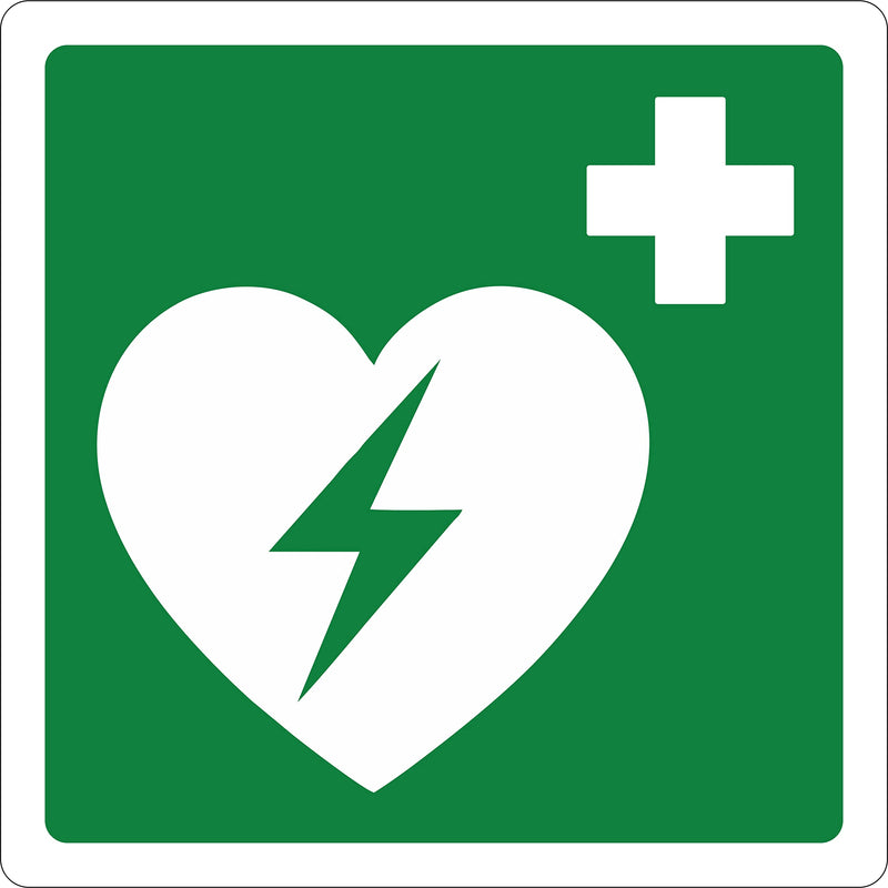 pubblimania Defibrillator First Aid Adhesive for Outdoor and Indoor Use (Cm 18.5 x 18 x 5) (Defibrillator) - NewNest Australia