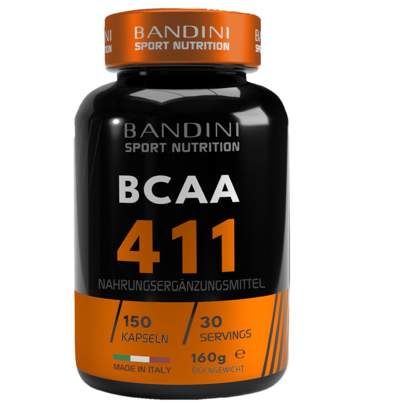 Bandini Bcaa 4.1.1 150 Tablets, Branched Chain Amino Acids Bcaa 4.1.1, L-Leucine, L-Isoleucine, L-Valine With Vitamin B1 And B6, Dietary Supplement Before And After Training - NewNest Australia