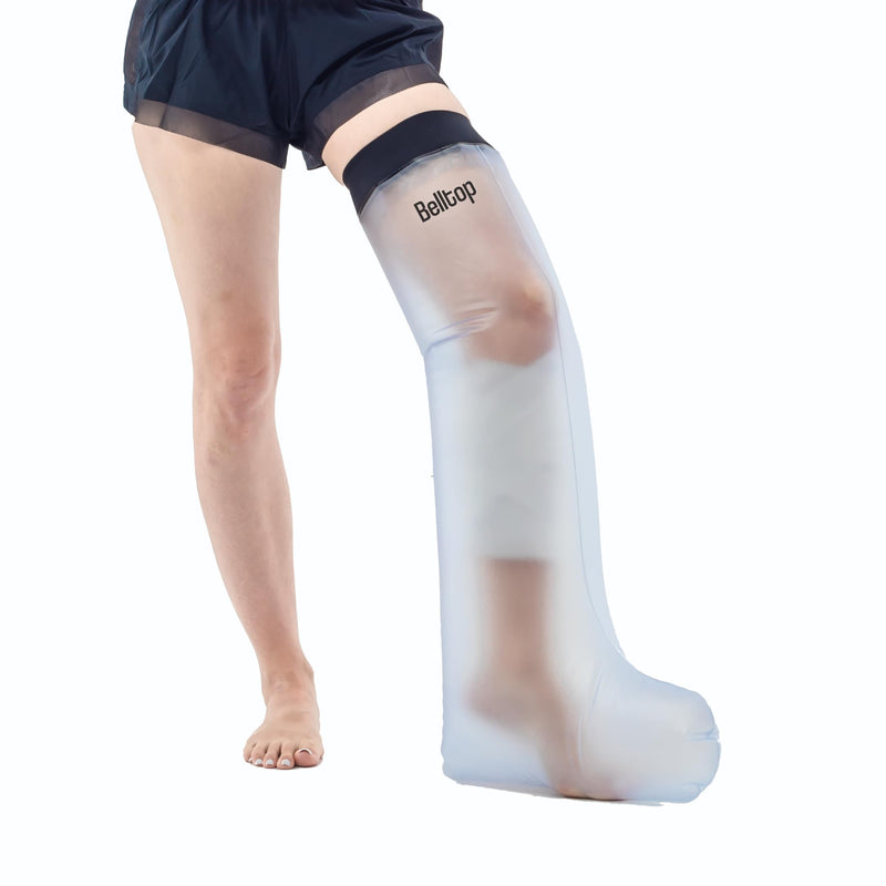 Long Waterproof Leg Protector For Plaster Bandages (Bath Or Shower). Reusable, Non-Slip And Waterproof Dry Bandage Cover: Fracture (Crutches), Wound, Burn Or Tattoo - NewNest Australia