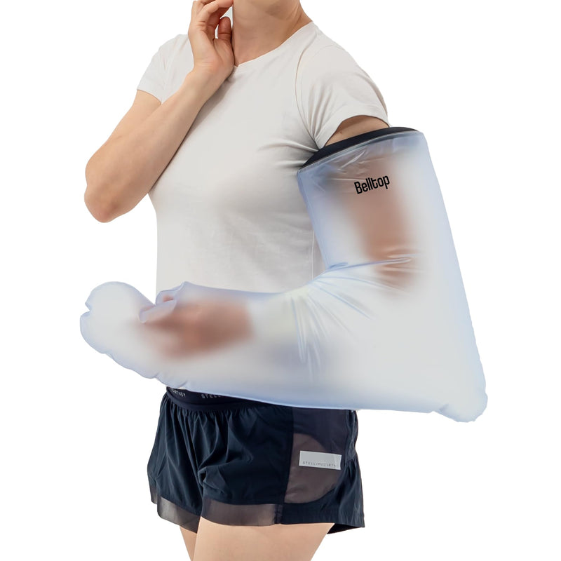 Cast Protector - Waterproof And Reusable (Bath/Shower) Wound Cover: Bandage Protector For Broken Hand, Wrist, Elbow, Finger, Plaster, Bandages And Wounds. Durable Silicone - NewNest Australia