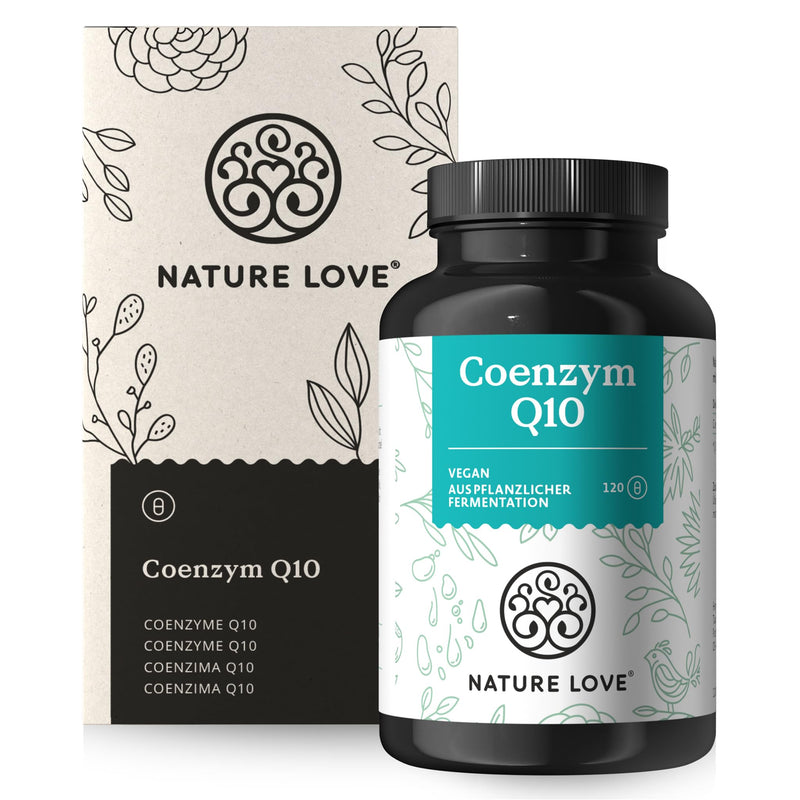 Nature Love Coenzyme Q10 High Dose ‚ 200 Mg Per Capsule ‚ 120 Vegan Capsules In 4 Month Supply ‚ Made From Vegetable Fermentation ‚ High Dose & Produced In Germany - NewNest Australia