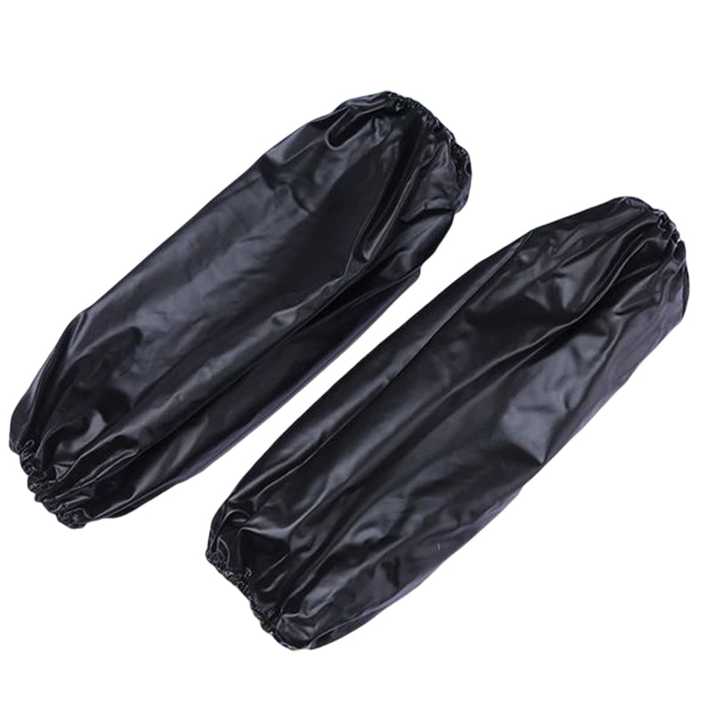 Waterproof Arm Sleeve Covers, Pvc Oilproof Arm Protector, Sleeve Protector, Forearm Protection, Includes Protector, Waterproof, For Kitchen Cleaning Washing Painting Cooking Dog Care, 1 Pair, Black/Red - NewNest Australia