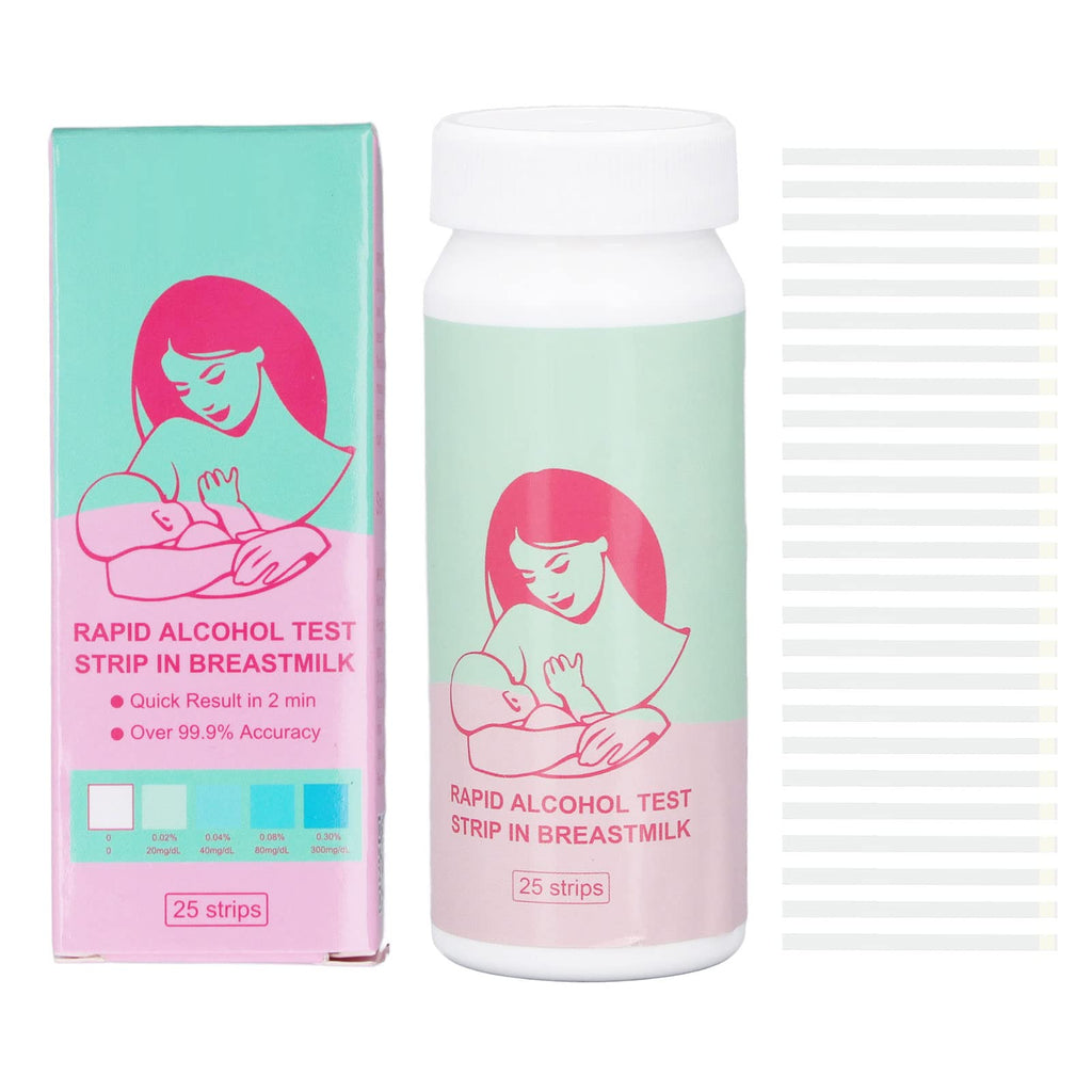 25-piece Milkscreen test strips for detecting alcohol in breast milk for breastfeeding mothers at home - NewNest Australia