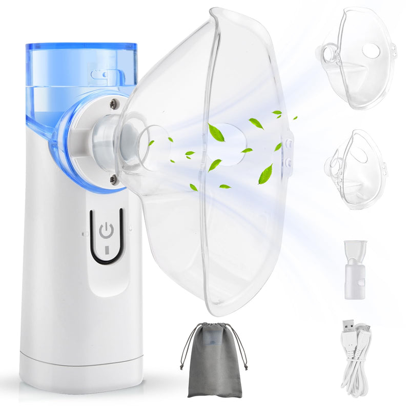 Inhaler, Inhaler Device, Portable Nebuliser Set, Low-Noise Inhaler With ...