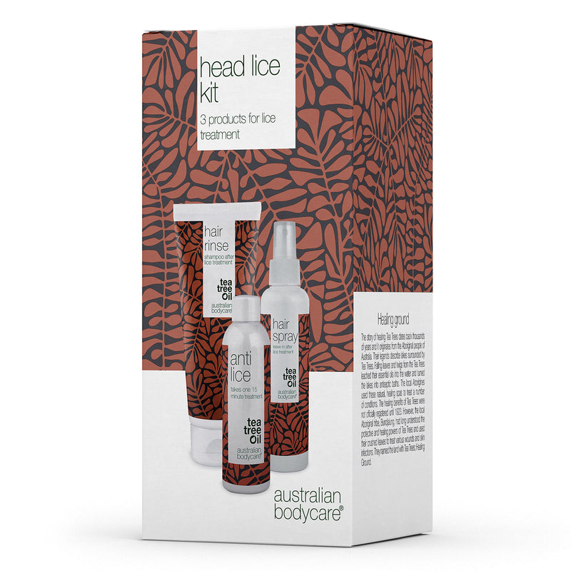 Head Lice Set With Tea Tree Oil - Ultimate Solution To Lice And Npillowcase Fall With Conditioner, Hairspray And Anti Lice Treatment - Suitable For All Hair Types - NewNest Australia