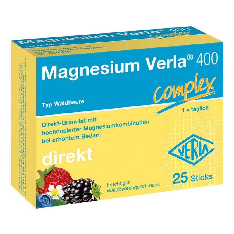 Magnesium Verla 400 Wild Berry Direct Granules 25 pcs - NewNest Australia