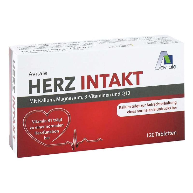 Heart Intact With Potassium + Magnesium + B Vitamins Tablets 180 pcs - NewNest Australia