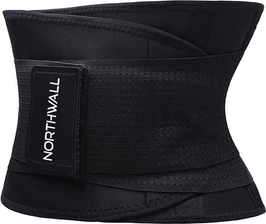 Northwall Back Support Belt For Lower Back - Back Band For Pain Relief And Back Support - Posture Correction Back Men And Women - Back Brace Black M (Waist 70-87 Cm) - NewNest Australia