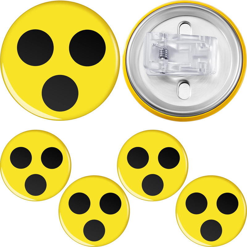 Cindeer Pack Of 4 Blind Signs Blind Badge With Fastening Clamp Blind Badge Blind Badge Visually Impaired Aid For Family Friends Blind Visually Impaired, Yellow And Black - NewNest Australia