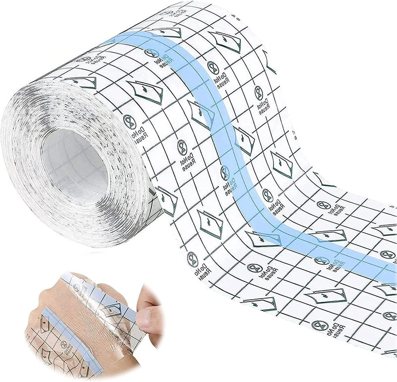 15 Cm X 10 M Waterproof Adhesive Bandage, Shower Plaster, Waterproof Plaster, Large Roll, Waterproof Transparent Bandage, Breathable Film For Tattoos, Shower Plasters, Anti-Allergic, Sports Shower - NewNest Australia
