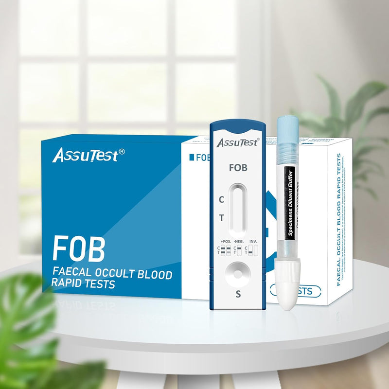 Ecotest Intestinal Test Quick Test Complete For Early Detection Faecal Occult Blood Self-Test For Colon Health Colon Cancer Intestinal Bacteria Intestinal Treatment Intestinal Care Pack Of 1