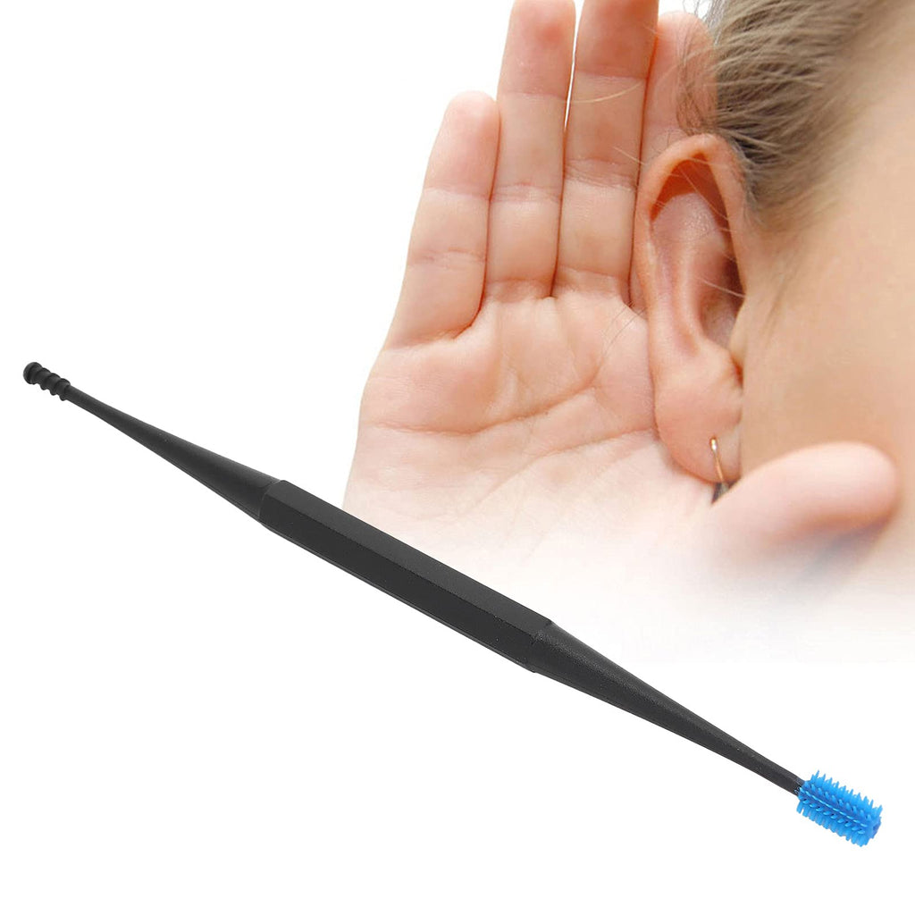 Ear Plugs, Tools For Removing Earwax Spiral Ear Silicone Spiral Ear Plugs Massage Cleaning Double Headed Ear Plugs Tool For Removing Earwax (Blue - Cardboard Packaging) - NewNest Australia