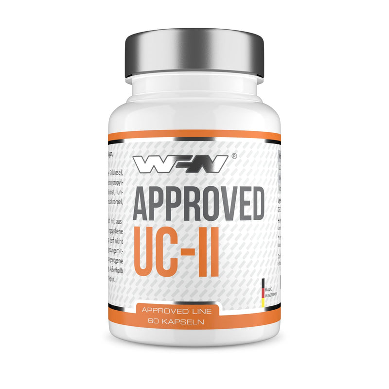 Wfn Approved Uc-Ii - Undenatured Collagen Type 2 High Dose - 60 Capsules - Joint Complex With Uc 2 Collagen, Vitamin C & Boswellia Serrata - Produced In Germany - Externally Laboratory Tested 60 Pieces (Pack Of 1) - NewNest Australia