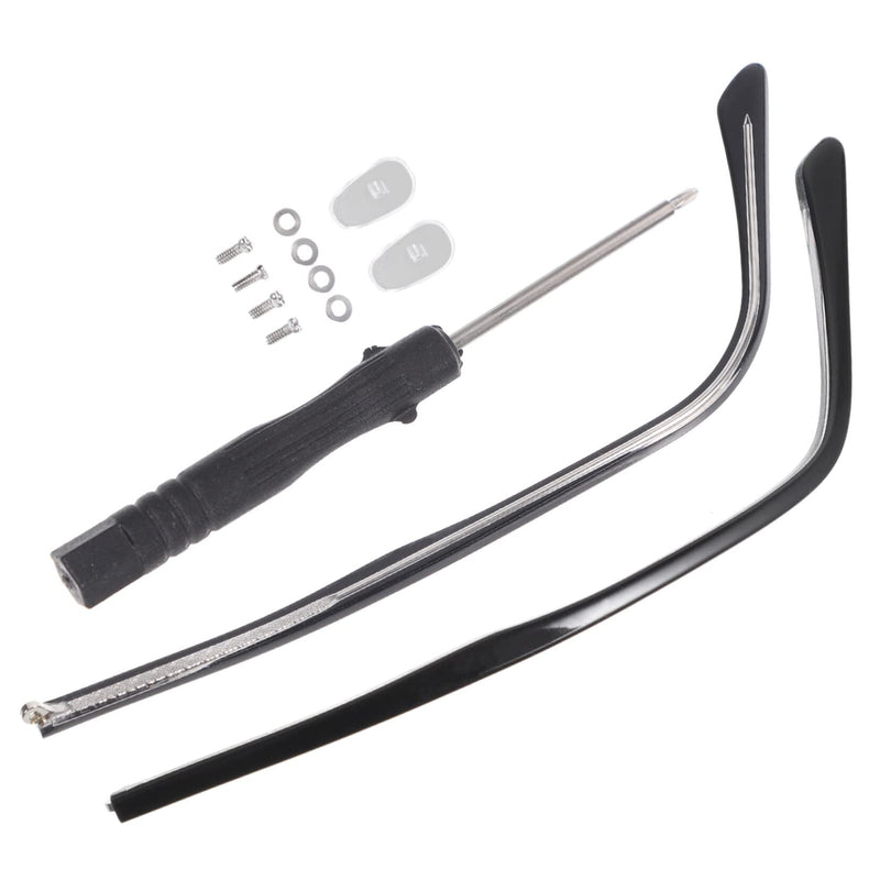 Ultechnovo 1 Pair Of Glasses Accessories Replacement Glasses Arm Glasses Leg Arm For Glasses Glasses Arm Glasses Leg Glasses Arm Replacement Ear Hooks Men Black - NewNest Australia
