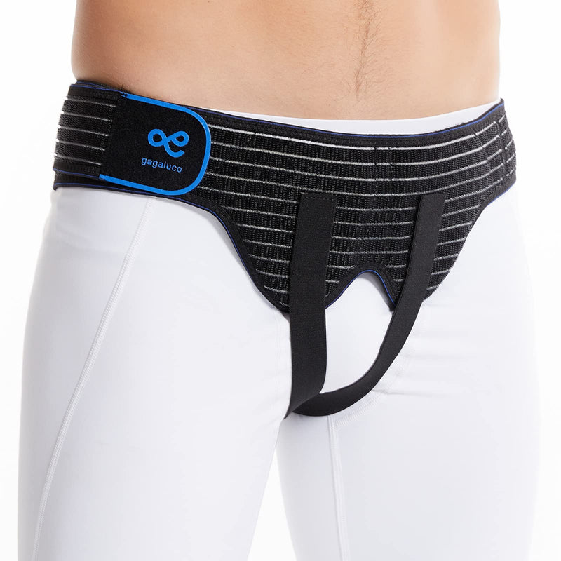 gagaiuco Inguinal Hernia Belt for Men and Women Flexible Adjustable Inguinal Hernia Belt Inguinal Hernia Support Pain Relief with 2 Removable Compression Pads Inguinal Hernia Left (L) L 1 - NewNest Australia