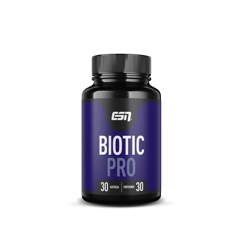 ESN Biotic Pro, 30 capsules for intestinal flora, 4 clinically studied bacterial strains, 30 pieces (pack of 1) - NewNest Australia