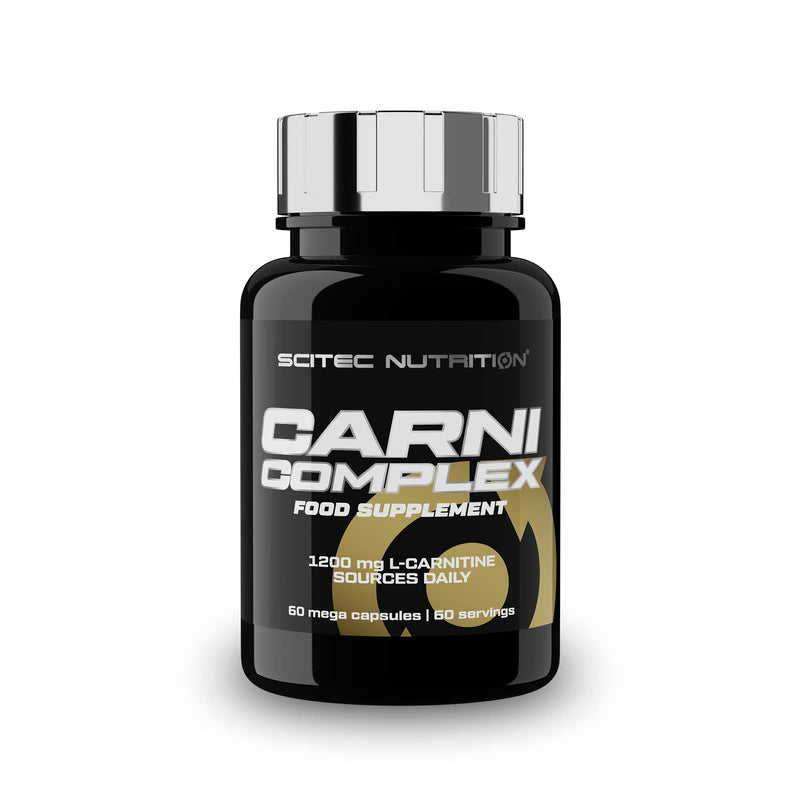 Scitec Nutrition Carni Complex, 1200 mg megacapsules with L-Carnitine & Acetyl L-Carnitine, 60 capsules - NewNest Australia