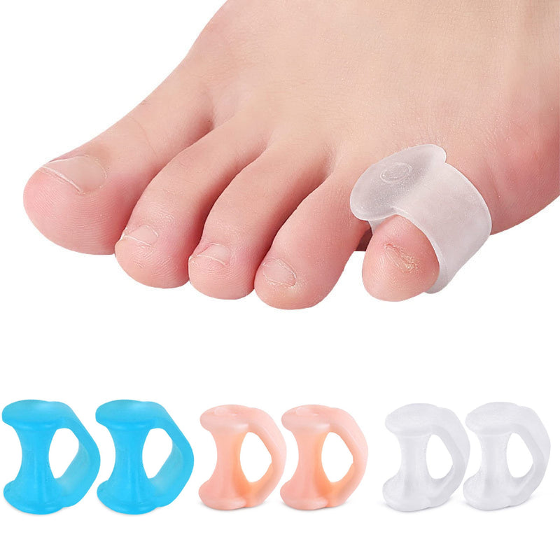 Toe spreader, pack of 6 gel toe stretchers, little toe, silicone toe separators for bunion and hammer toes, hallux valgus correction, relief pressure and pain, toe stretcher for overlapping toes - NewNest Australia