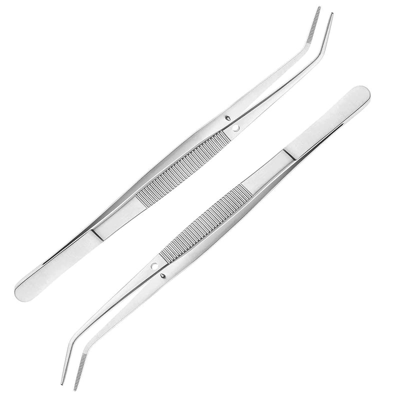 Surgical Tweezers Medical Stainless Steel Tweezers Curved 15.5 Cm Oblique Tweezers Pointed Tweezers Precision Tweezers Sewing Machine Tweezers Angled Tweezers Pointed Curved Ironing Beads Tweezers - NewNest Australia