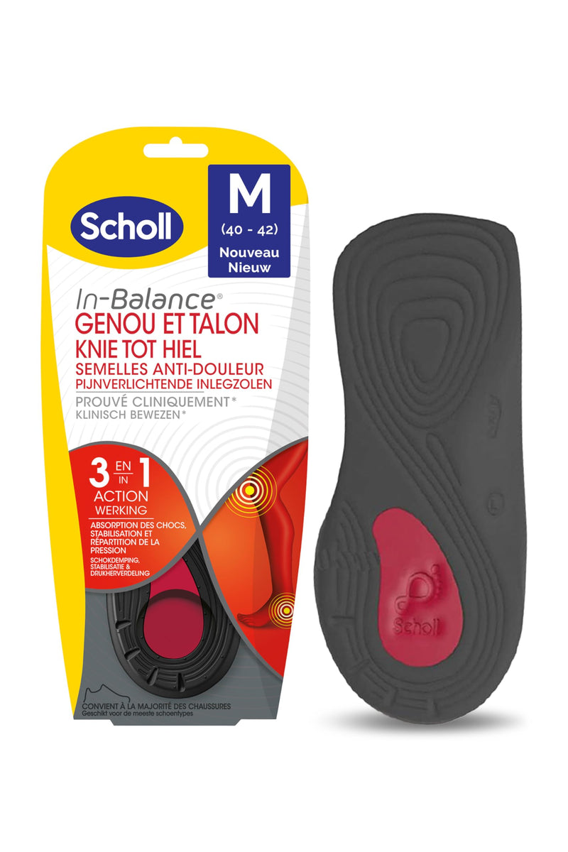 Scholl In-Balance Insole for Pain, Knee and Heel - NewNest Australia