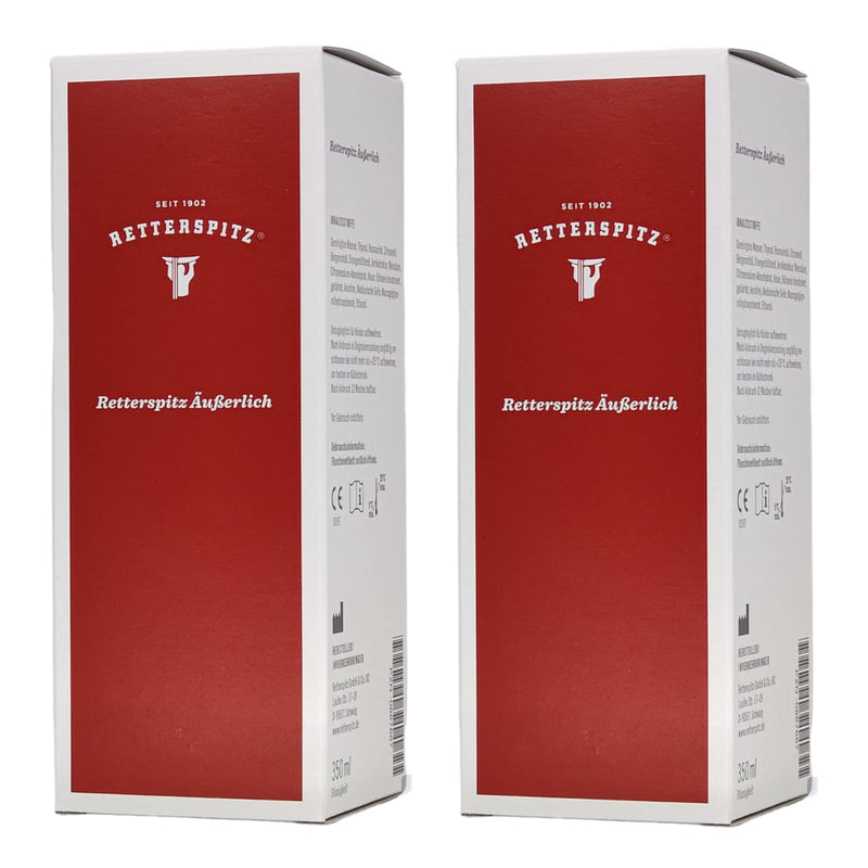 Retterspitz externally I for external use as a wrap I 2x 350 ml in a savings set I plus PharmaPerle giveaway - NewNest Australia
