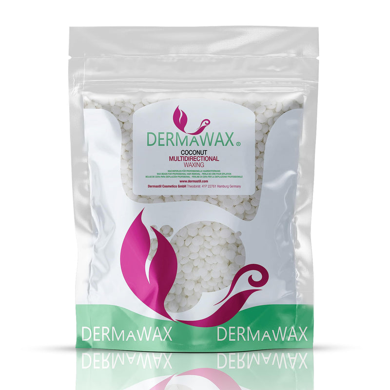 Dermawax Coconut Wax Multidirectional Hypoallergenic Wax Beads For Hair Removal Face Eyebrows Intimate Bikini Hair Removal Brazilian Waxing Beads Suitable For All Skin Types 400 Grams - NewNest Australia