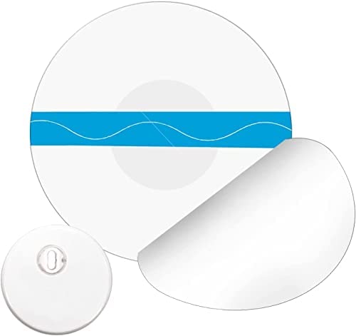 Pack Of 55 Freestyle Libre 3 Plasters, Libre Patch Sports Plasters For Freestyle Libre 3 Sensor, Transparent, Without Glue In The Center, Self-Adhesive, Waterproof And Skin-Friendly, 14 Days Adhesive - NewNest Australia