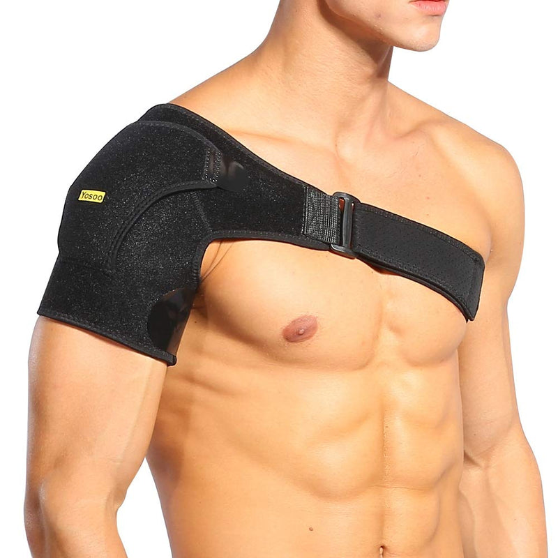 Breathable Shoulder Brace With Pressure Pad - Adjustable Shoulder Support Bandage For Rotator Cuff Pain Relief - Suitable For Sports, Work And Rehabilitation - NewNest Australia