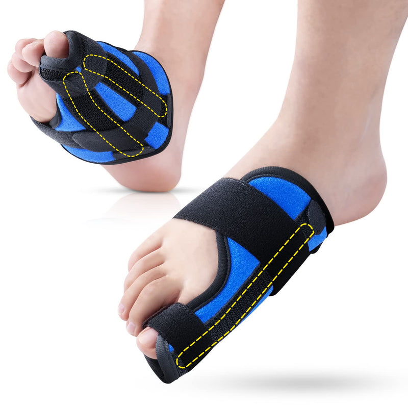 Big Toe Splint For Day & Night, Adjustable Big Toe Guard For Fracture Fixing Big Toe, Big Toe Support With 2 Aluminum Bar Support, For Sports Injuries Of The Big Toe - Right - NewNest Australia
