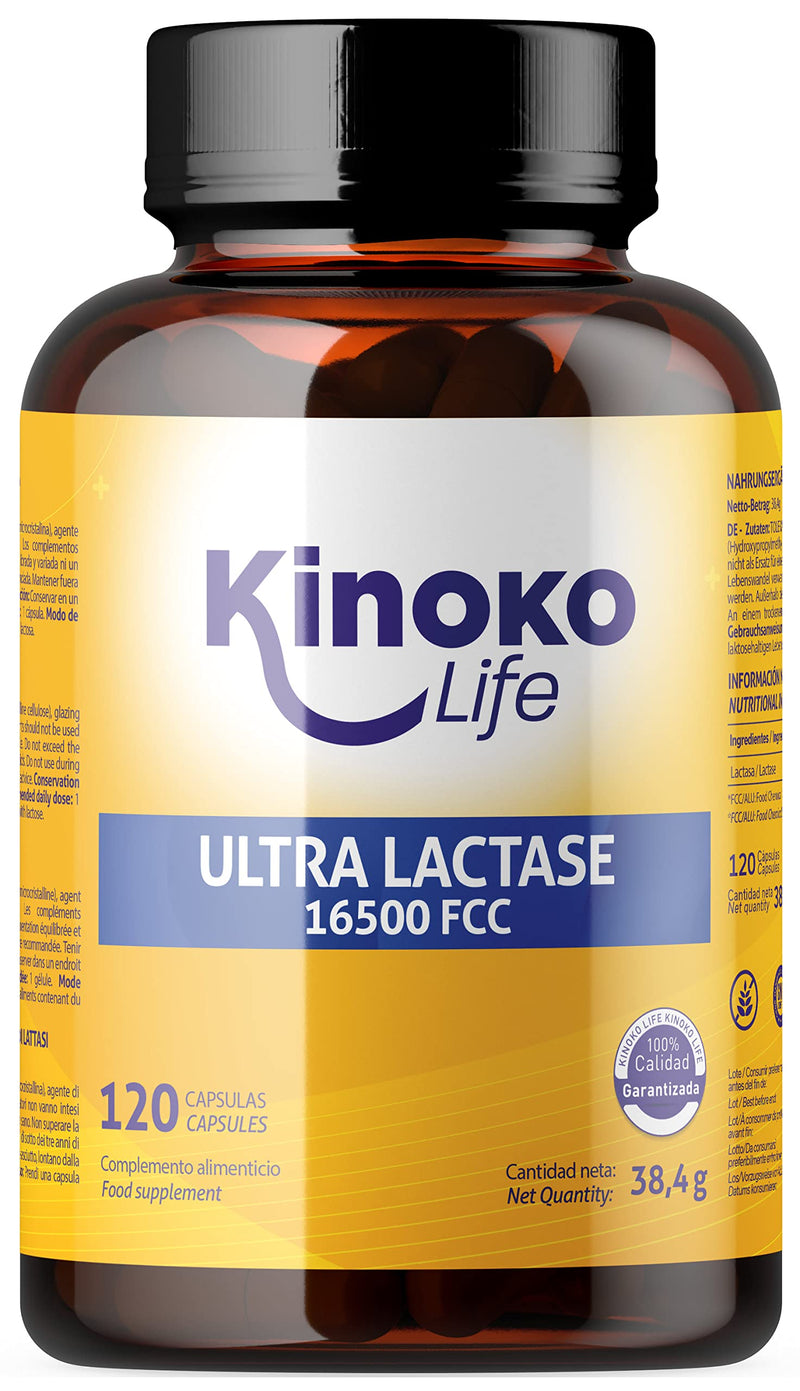 Ultra Lactase 16500 Fcc 120 Capsules Faster Effect Better Absorption Than Lactase Tablets For Lactose Intolerance Premium Digestive Enzymes Better Absorption Than Lactase Tablets Pure Lactase - NewNest Australia
