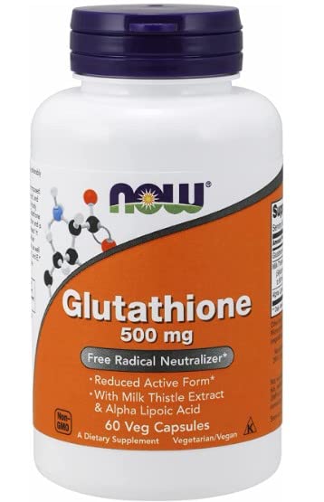 Now Foods, Glutathione, 500 mg, 60 Vegan Capsules - NewNest Australia