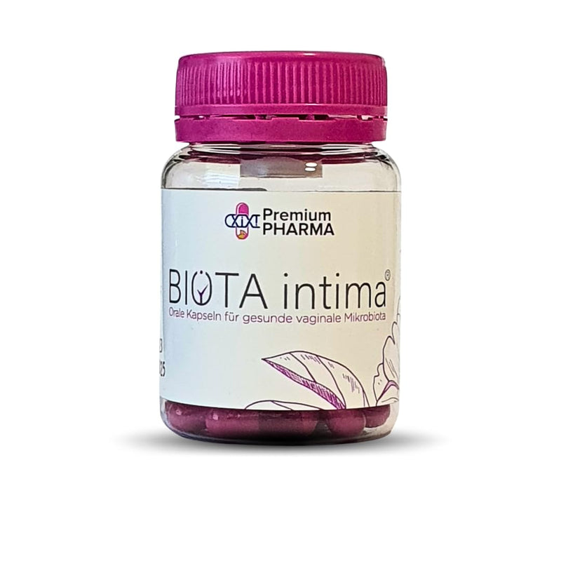 Biota Intima Capsules, Vaginal Probiotics, Probiotics For Women, Intimate Care With Lactic Acid, 180 Billion Cfu, 6 Strains Lactobacillus, Lactoferrin, Vitamin D - NewNest Australia