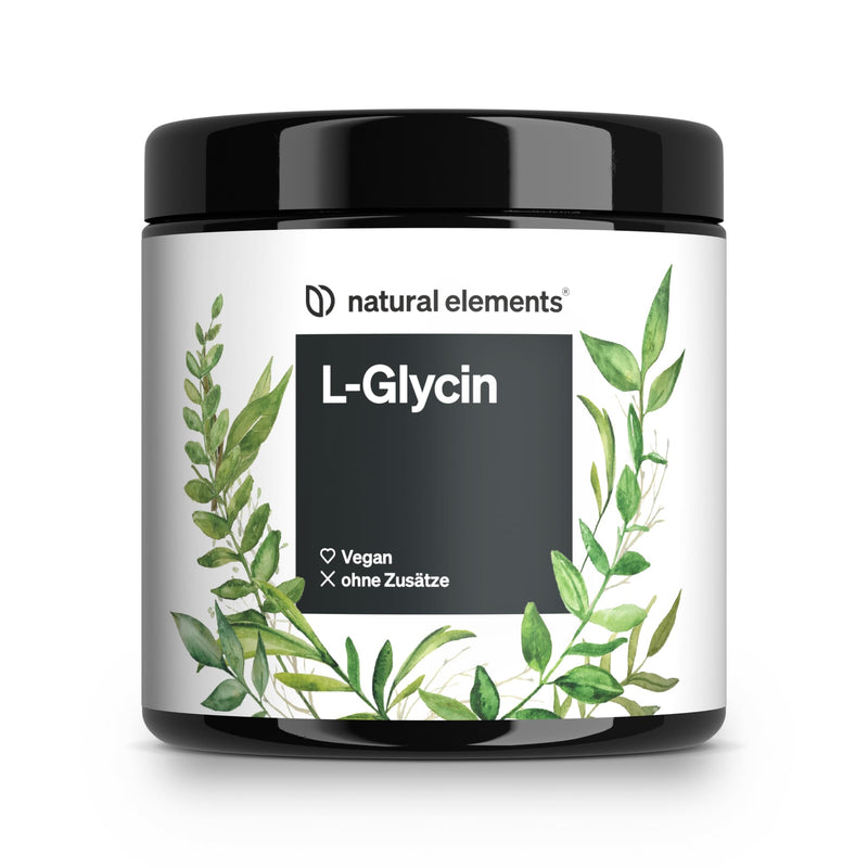 L-Glycine powder - 500g (11 months range) - neutral in taste - vegan, optimally dosed, without additives - produced in Germany & laboratory tested - NewNest Australia