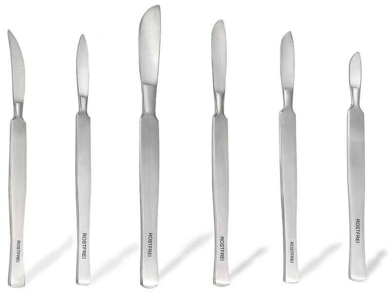 Callus Scraper Feet 6-Piece Set Dull Scalpels Professional Cream Scraper Spatula Stainless Steel Callus Remover Foot Care Scraper For Gentle Removal Of Callus For Pedicure Callus Removal - NewNest Australia