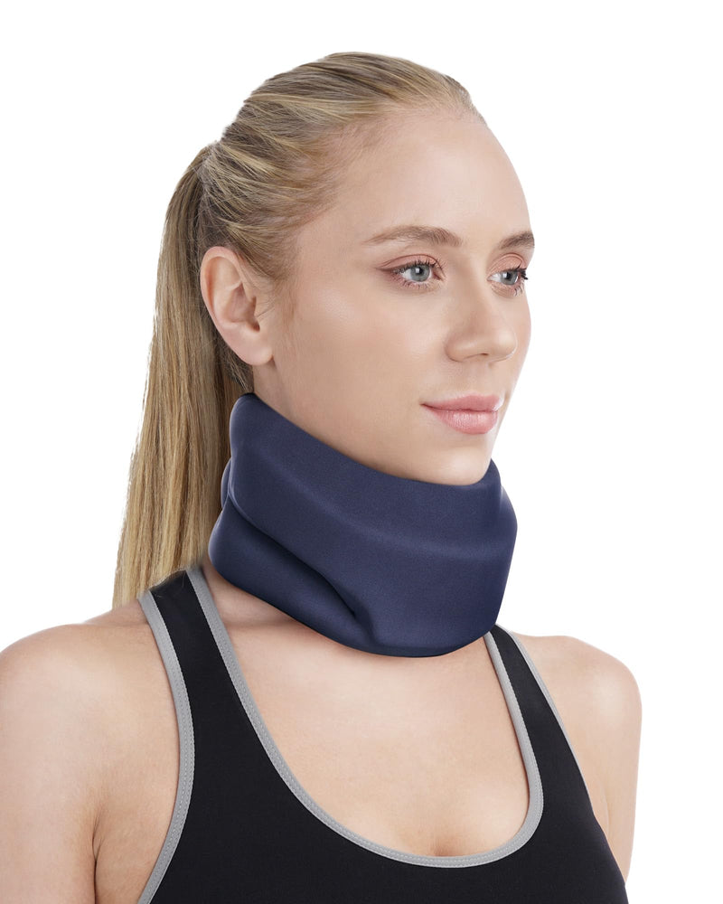 BLABOK neck brace for neck pain and support - neck brace made of soft foam for sleeping - bandages keep the vertebrae stable and aligned M - NewNest Australia