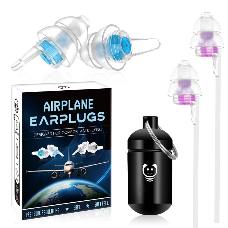 Ear Plugs For Sleeping 2 Pairs, Ear Protection Ear Plugs Against Snoring - Soft Silicone Sleep Plugs Dampens Noise Reusable For Work, Travel - Adult Child Small Ear Plugs - NewNest Australia